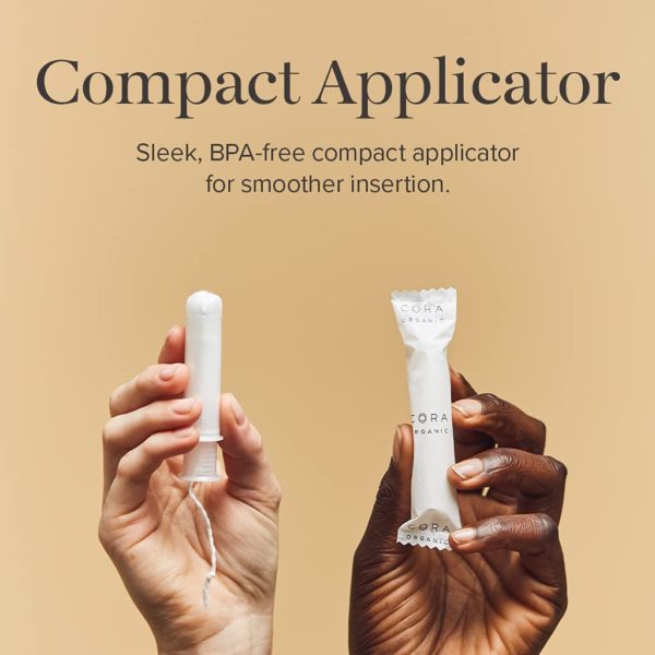 Cora compact applicator and tampon
