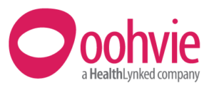Horizontal pink Oohvie logo