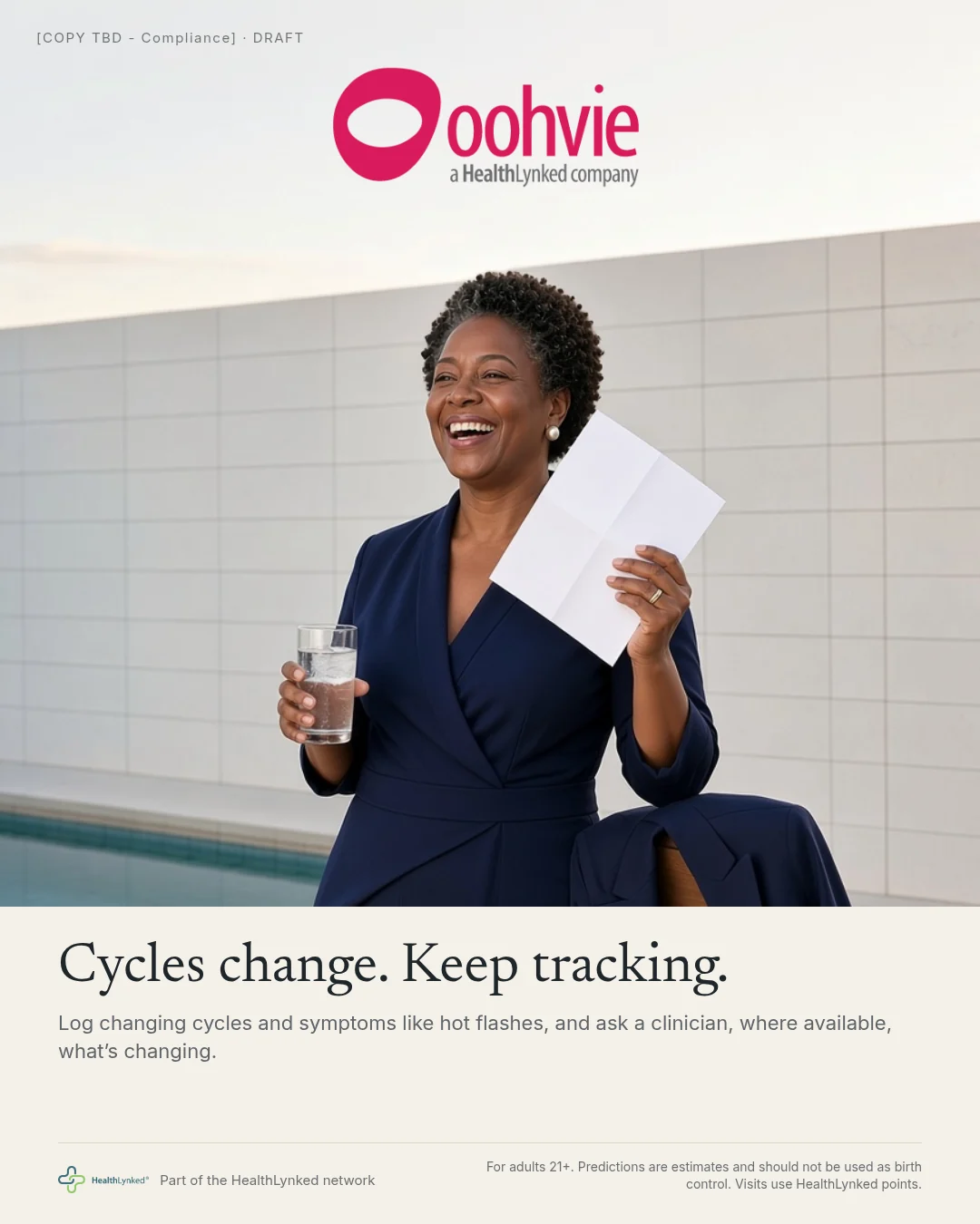 Oohvie campaign ad featuring Priya