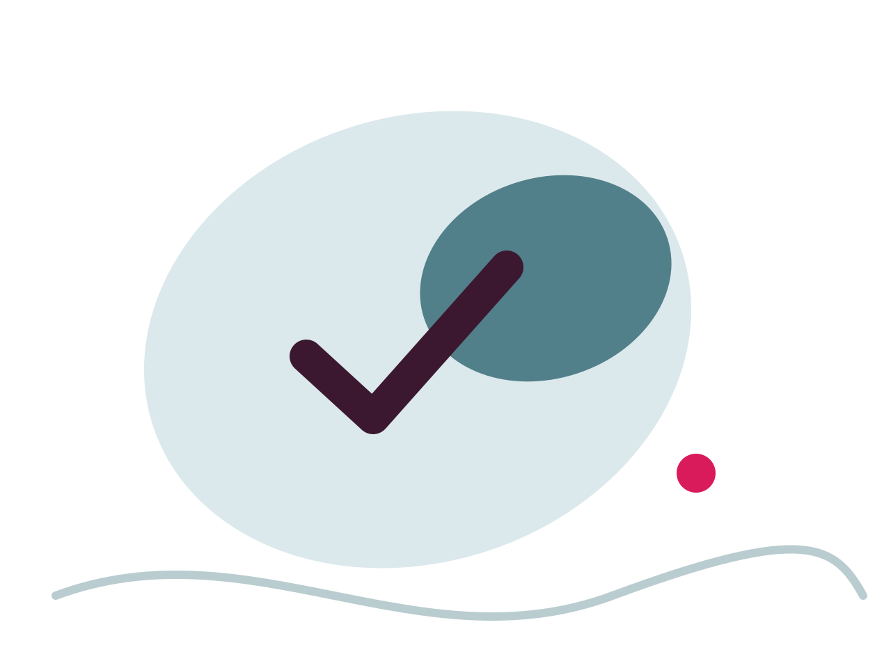 Telehealth visit booked confirmation screen in the Oohvie app